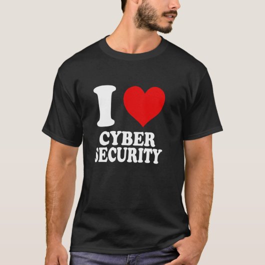 サイバーセキュリティが大好き Tシャツ (正面)