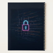 サイバーセキュリティアナリスト – コード保護と プランナー手帳 (裏面)