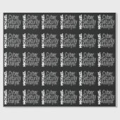 サイバーセキュリティアナリストExtraordinaire ラッピングペーパー (フラット)