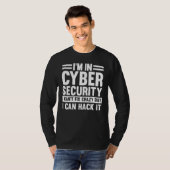 サイバーセキュリティアパレルセキュリティワーカー Tシャツ (正面フル)