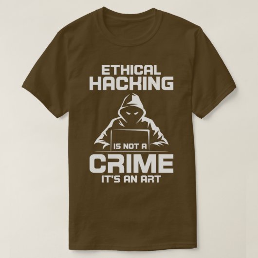 サイバーセキュリティサイバーセキュリティHac Tシャツ (デザイン正面)
