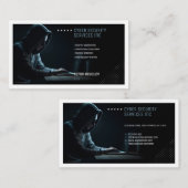 サイバーセキュリティサービス |セキュリティコンサルティング 名刺 (正面/裏面)