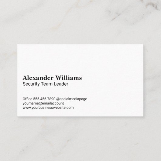 サイバーセキュリティシールドロゴ | デジタル背景 名刺 (裏面)