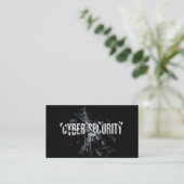 サイバーセキュリティデータモダンプロフェッショナルのミニマリスト 名刺 (スタンド正面)