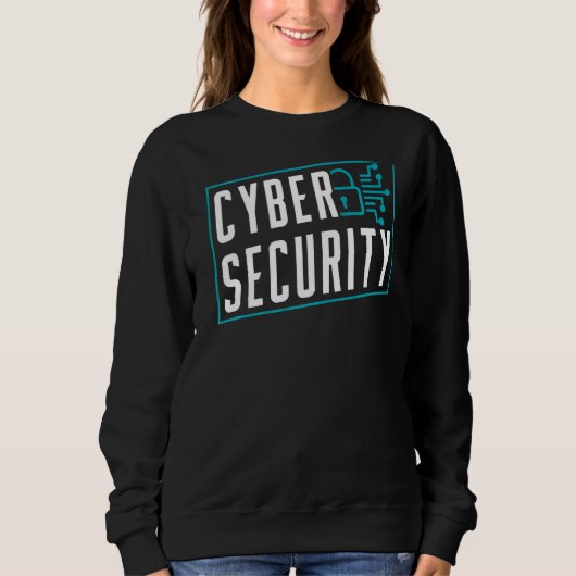 サイバーセキュリティハッカーによるハッキングHack Cyber Security スウェットシャツ (正面)