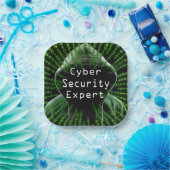 サイバーセキュリティビジネスの専門家 ペーパープレート (パーティー)