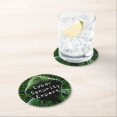 サイバーセキュリティビジネスの専門家 ラウンドペーパーコースター (インサイチュ)