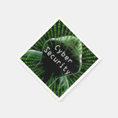 サイバーセキュリティビジネス スタンダードカクテルナプキン (角)