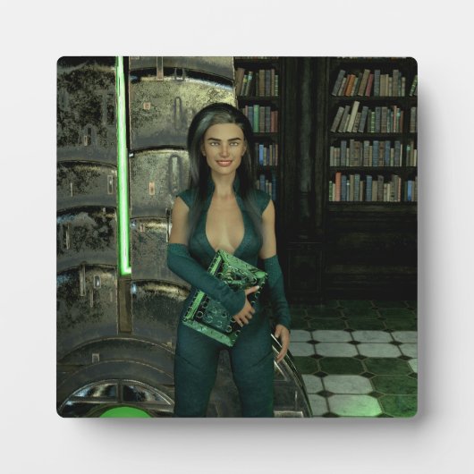 サイバーセキュリティ専門家クリステン・ウィリアムズ フォトプラーク (正面)