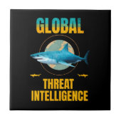 サイバーセキュリティ専門家シャーク タイル (正面)