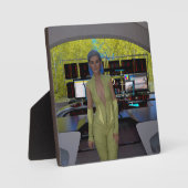 サイバーセキュリティ専門家マリア・ロッシ フォトプラーク (正面)