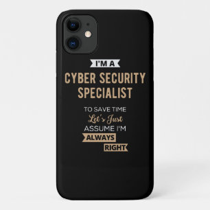 サイバーセキュリティ専門家 iPhone 11 ケース