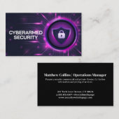 サイバーセキュリティ技術 名刺 (正面/裏面)