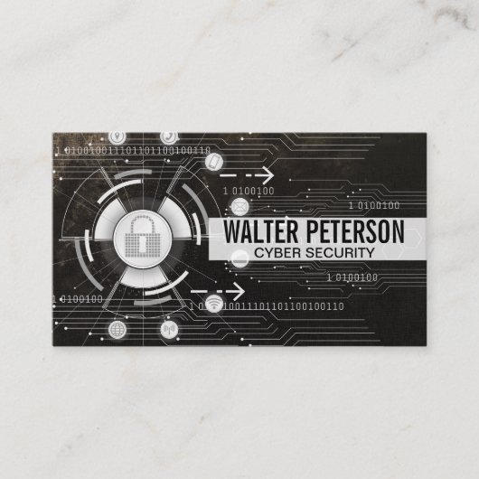 サイバーセキュリティ | データベース | グローバルネットワーク 名刺 (正面)