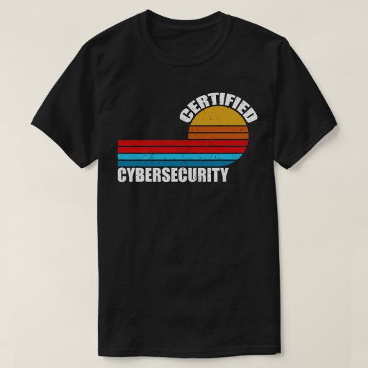 サイバーセキュリティ Tシャツ (デザイン正面)