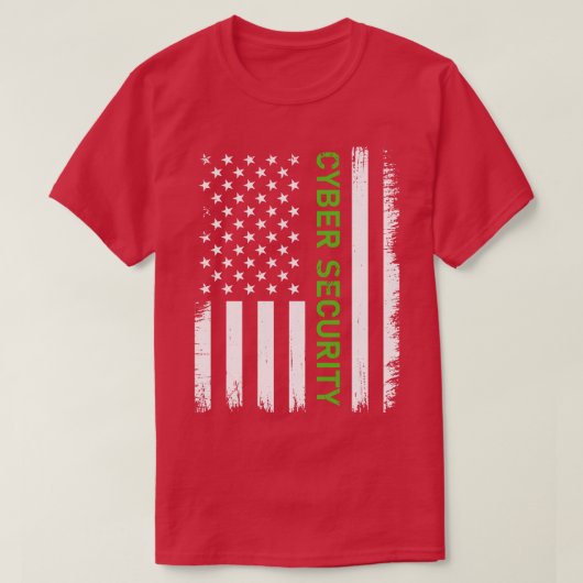 サイバーセキュリティ Tシャツ (デザイン正面)
