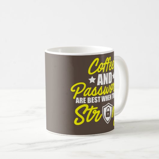 サイバーセキュリティITアナリストコーヒー認定技術 コーヒーマグカップ (正面右)
