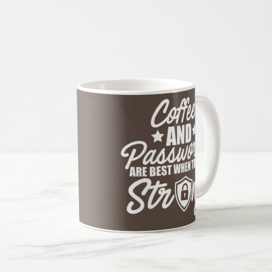 サイバーセキュリティITアナリストコーヒー認定技術 コーヒーマグカップ (正面右)