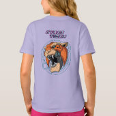 サイバータイガー |お子様 Tシャツ (裏面)