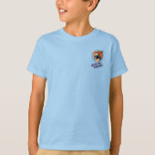 サイバータイガー |お子様 Tシャツ (正面)