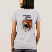 サイバータイガー |女性 Tシャツ (裏面)