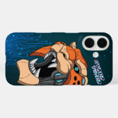 サイバータイガー | Case-Mate iPhoneケース (裏面 (横))