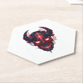 サイバーデーモンスカルロード ペーパーコースター (アングル)