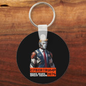サイバートランプ2076 | 再び火星素晴らしする キーホルダー (正面)