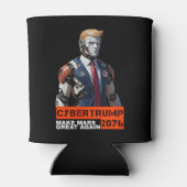 サイバートランプ2076 | 再び火星素晴らしする 缶クーラー (裏面)