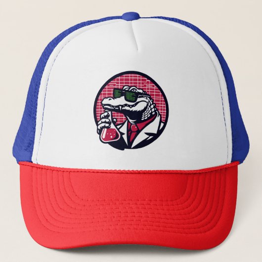 サイバーニュースGator Trucker Hat キャップ (正面)