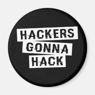 サイバーハッカーがハックする – スタイル1 - Type3 マグネット