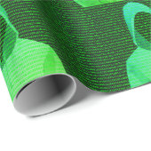 サイバーハッカー – デジタル&コンピュータ犯罪戦闘機 ラッピングペーパー (ロールコーナー)