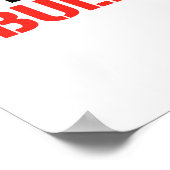 サイバーバストップイズ ポスター (角)