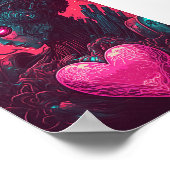 「サイバーバレンタイン」のデザイン ポスター (角)