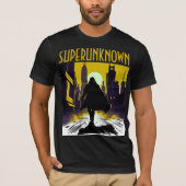 サイバーパンクなシルエットが映えるSuperunknown Tシャツ (正面)