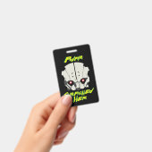 サイバーパンクのアニメ編集者アダム・スマーシャがh バッジ (手持ち)