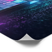 サイバーパンクのポスターアート ポスター (角)