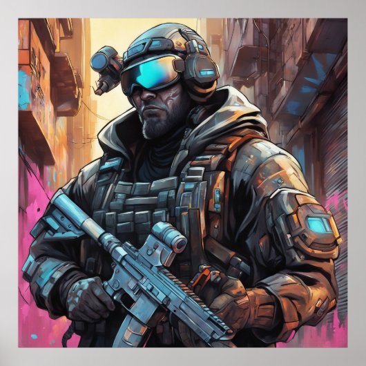 サイバーパンクのポスター ポスター (正面)