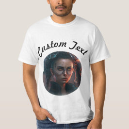 サイバーパンクの少女 Tシャツ