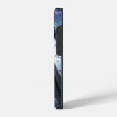 サイバーパンクの神秘 | テクノソーサラー iPhoneケース (左側面)