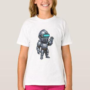 サイバーパンクの騎士 VR ちびっ子 Tシャツ