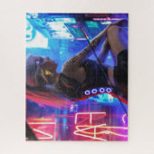 サイバーパンクガールパズル ジグソーパズル (縦)