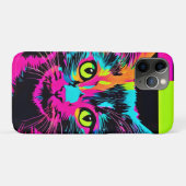 サイバーパンクキティアート Case-Mate iPhoneケース (裏面(横))