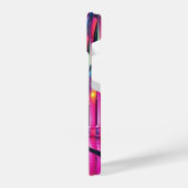 サイバーパンクシティ通りアットナイトフォンケース iPhoneケース (左側面)