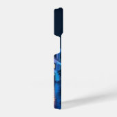 サイバーパンクシティ通りアットナイトフォンケース iPhoneケース (右側面)