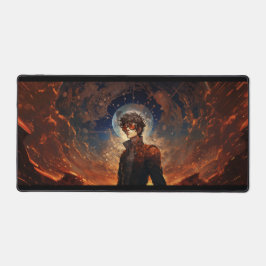 サイバーパンクデスクマット デスクマット