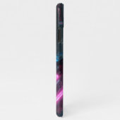 サイバーパンクネオン宇宙船のケース iPhoneケース (右側)