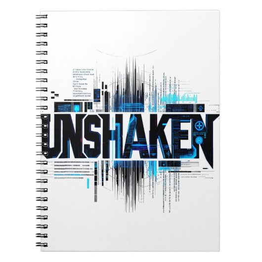 サイバーパンクノートブック UNSHAKEN ノートブック (正面)