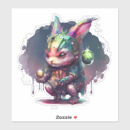 サイバーパンクバニー シール (シート)