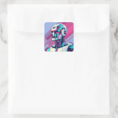 サイバーパンク反射 スクエアシール (バッグ)